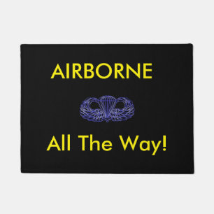 Laat ze weten wie het huis is dat ze binnenkomen deurmat