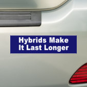 Laatst langere Bumpersticker (Op auto)