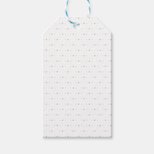 Laatste aangepaste tekst logo cadeau Labels Cadeaulabel (Voorkant)