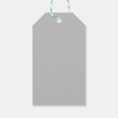 Laatste aangepaste tekst logo cadeau Labels Cadeaulabel (Achterkant)