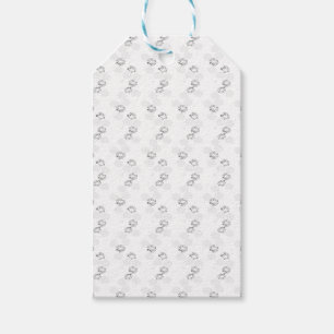 Laatste aangepaste tekst logo cadeau Labels Cadeaulabel