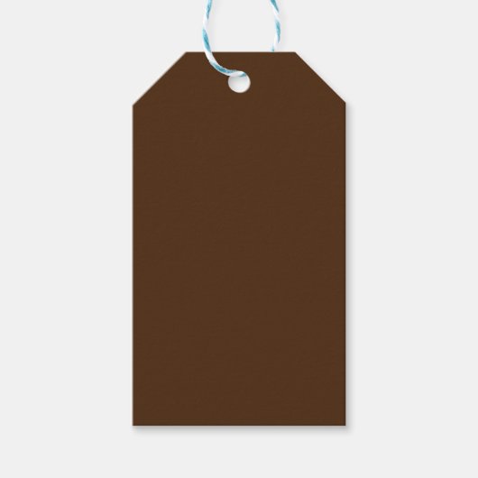 Laatste aangepaste tekst logo cadeau Labels Cadeaulabel (Voorkant)