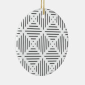 Laatste aangepaste tekst logo keramische Ornament (Rechts)