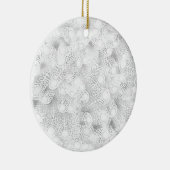 Laatste aangepaste tekst logo keramische Ornament (Rechts)