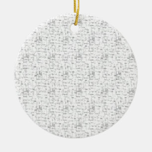 Laatste aangepaste tekst logo keramische Ornament