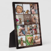 Laatste Afscheid | Huisdier Herdenking 11 Foto Col Fotoplaat (Zijkant)