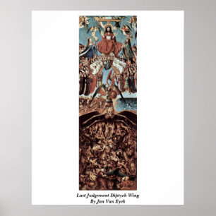 laatste arrest diptych wing Jan van eyck Poster