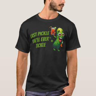 Laatste Augurk Die Ze Eens Tikt Bruidsfeest T-shirt