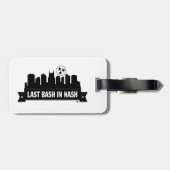 Laatste basis in Nash Skyline Bagagelabel (Achterkant horizontaal)