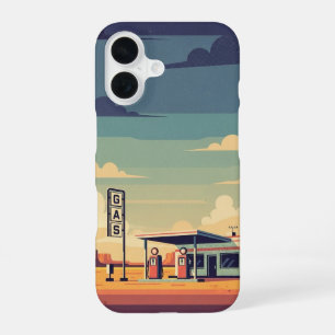 Laatste Benzinepomp iPhone 16 Hoesje