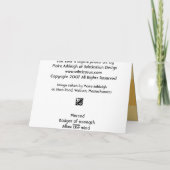 Laatste Blad Kaart (Achterkant)