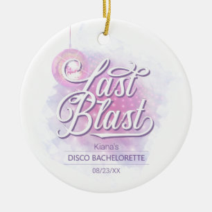 Laatste Blast Disco Bachelorette ID928 Keramisch Ornament
