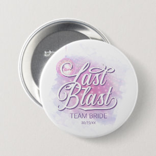 Laatste Blast Disco Bachelorette Team Bride ID928 Ronde Button 7,6 Cm