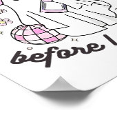 Laatste boek voordat ik zeg dat ik Cowgirl Ghost D Poster (Hoek)