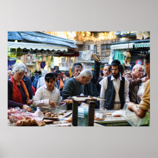Laatste brood op de markt poster