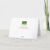 Laatste Chemo Springen van Vreugde Kaart (Achterkant)