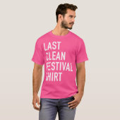Laatste Clean Festival Electro Music T-shirt (Voorkant volledig)