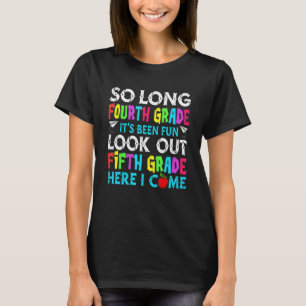 Laatste dag 4e klas 5e klas Hier kom ik Kinder Te T-shirt