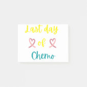 Laatste dag chemo post-it® notes (Voorkant)