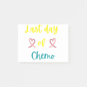 Laatste dag chemo post-it® notes