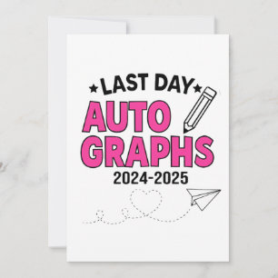 Laatste dag handtekeningen 2024-2025 Afstuderen Aankondiging