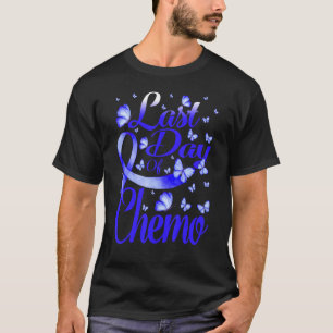 Laatste dag van Chemo Ards Awareness Butterfly T-shirt