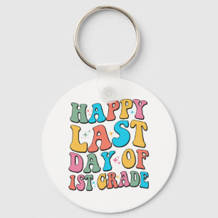 Laatste Dag Van De 1e Klas Laatste Schooldag Groov Sleutelhanger
