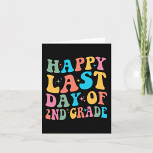 Laatste dag van de 2e klas Laatste schooldag Groov Kaart
