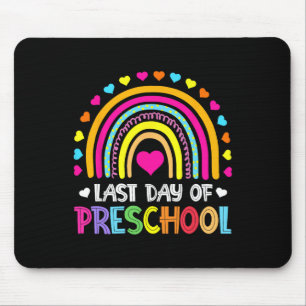 Laatste dag van de kleuterschool Rainbow Afstudere Muismat