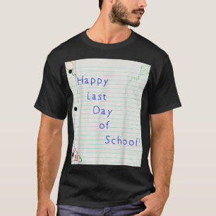 Laatste dag van de ondertekening van Kinderen op s T-shirt