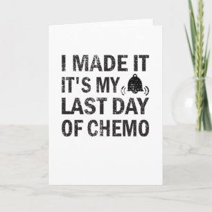 Laatste dag van de overleving door chemokarcinoom kaart