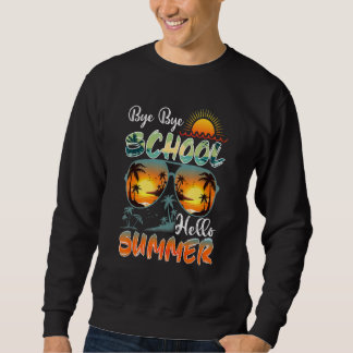 Laatste dag van de school Hallo zomerleraar S Trui