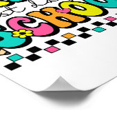 Laatste dag van de school leraar student Afstudere Poster (Hoek)