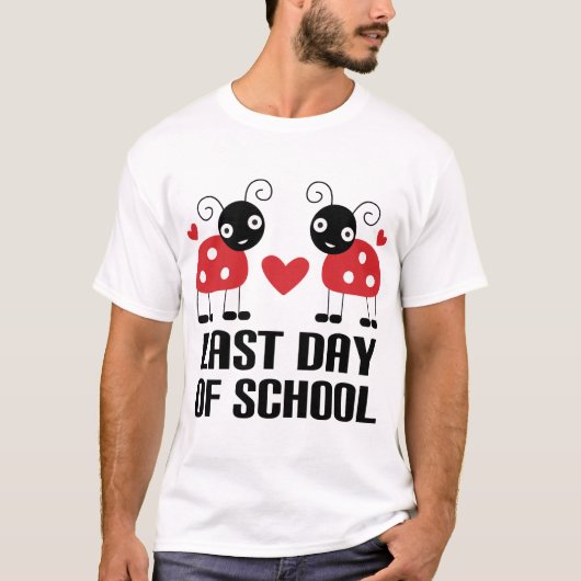 Laatste dag van de School T-shirt (Voorkant)