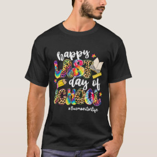 Laatste dag van de schoolbus Monitor Life Leopard  T-shirt