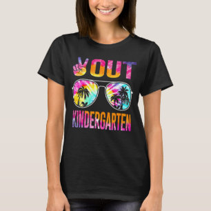 Laatste dag van de schoolvrede in de kleuterschool t-shirt