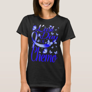 Laatste dag van de ziekte van Chemo Pompe Butterfy T-shirt