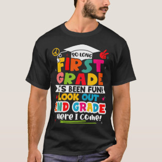 Laatste dag van eerste 1e klas Afstuderen Afstuder T-shirt