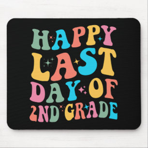 Laatste Dag Van Groep 4 Laatste Schooldag Groovy Muismat