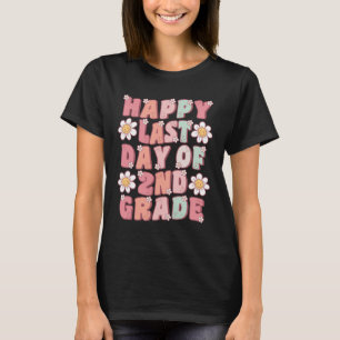Laatste Dag Van Groep 4 Schattig Hippie Tweede Kla T-shirt