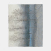 Laatste dag van Herfst Fleece Deken (Voorkant)