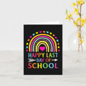 Laatste dag van het Kinder schoollerarenAfstuderen Kaart (Gele Bloem)