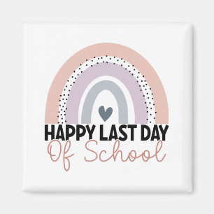 Laatste dag van school Afstuderen Leraar Regen Magneet
