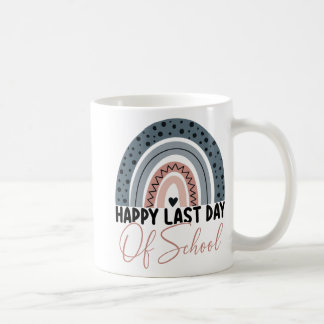 Laatste dag van school leraar student Rainbow Grad Koffiemok