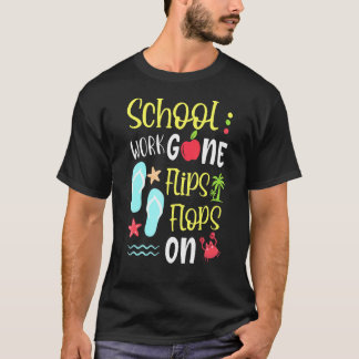 Laatste dag van schoollerarenopleiding Kone Flips T-shirt