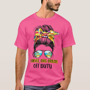 Laatste dag waarop schoolbuschauffeur buiten diens t-shirt