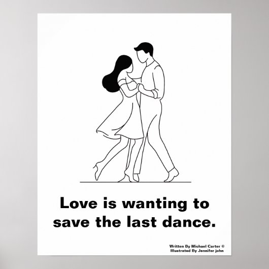 Laatste dans__Poster Poster (Voorkant)