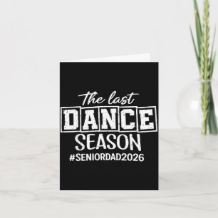 Laatste dansseizoen dans senior vader 2026 dansen kaart