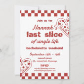 Laatste deel van Single Life Bachelorette Weekend Kaart (Voorkant)