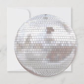 Laatste Disco 70s Dance Bachelorette Party Kaart (Achterkant)